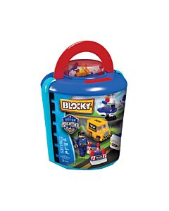Blocky Balde Policias 120 Pz