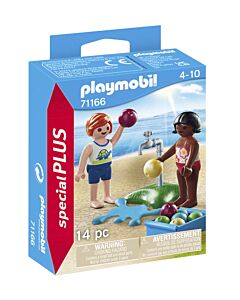 Niños con globos de agua - Playmobil