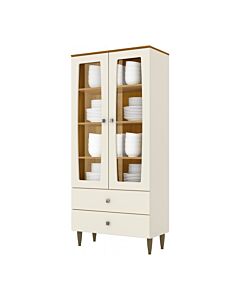 Vajillero 2 puertas Blanco